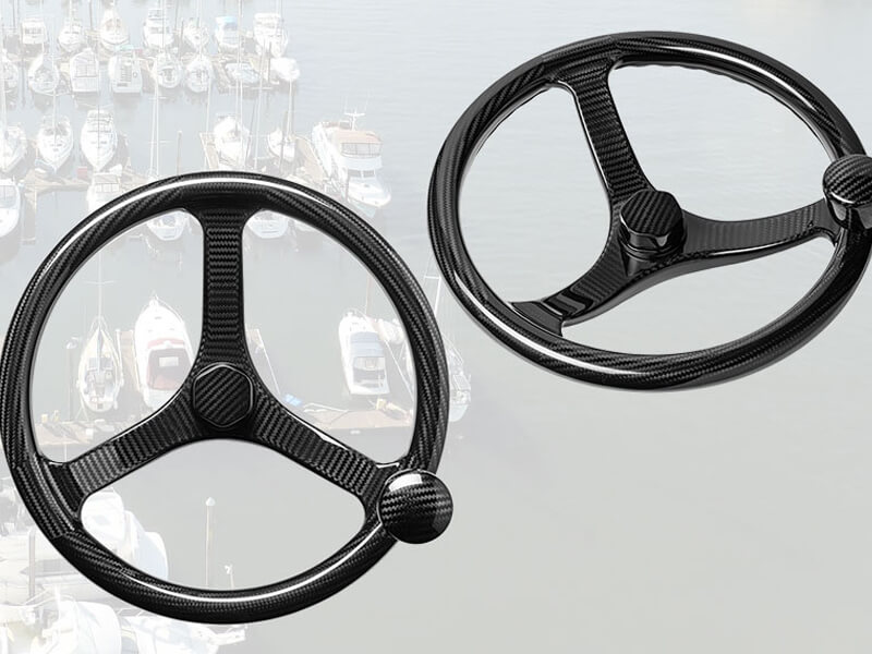 Production carbon fibre steering wheel